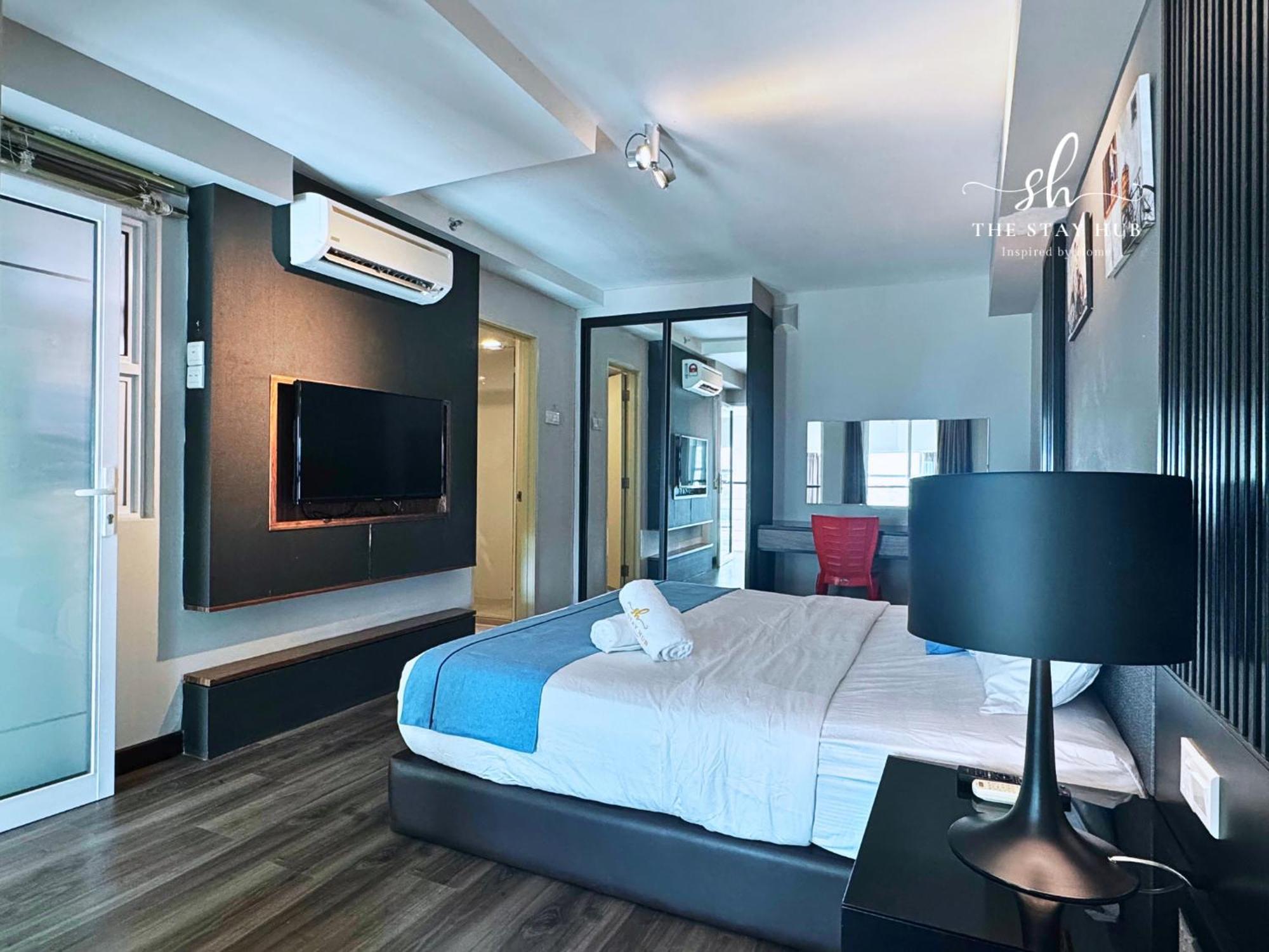 Seaview Maritime Suites, Penang George Town, Karpal Singh Drive-free Parking By The Hub Pangsapuri