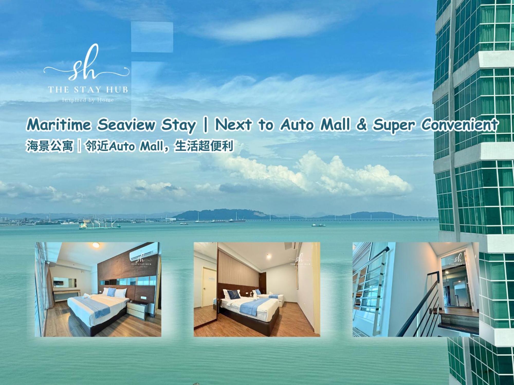 Seaview Maritime Suites, Penang George Town, Karpal Singh Drive-free Parking By The Hub Pangsapuri *