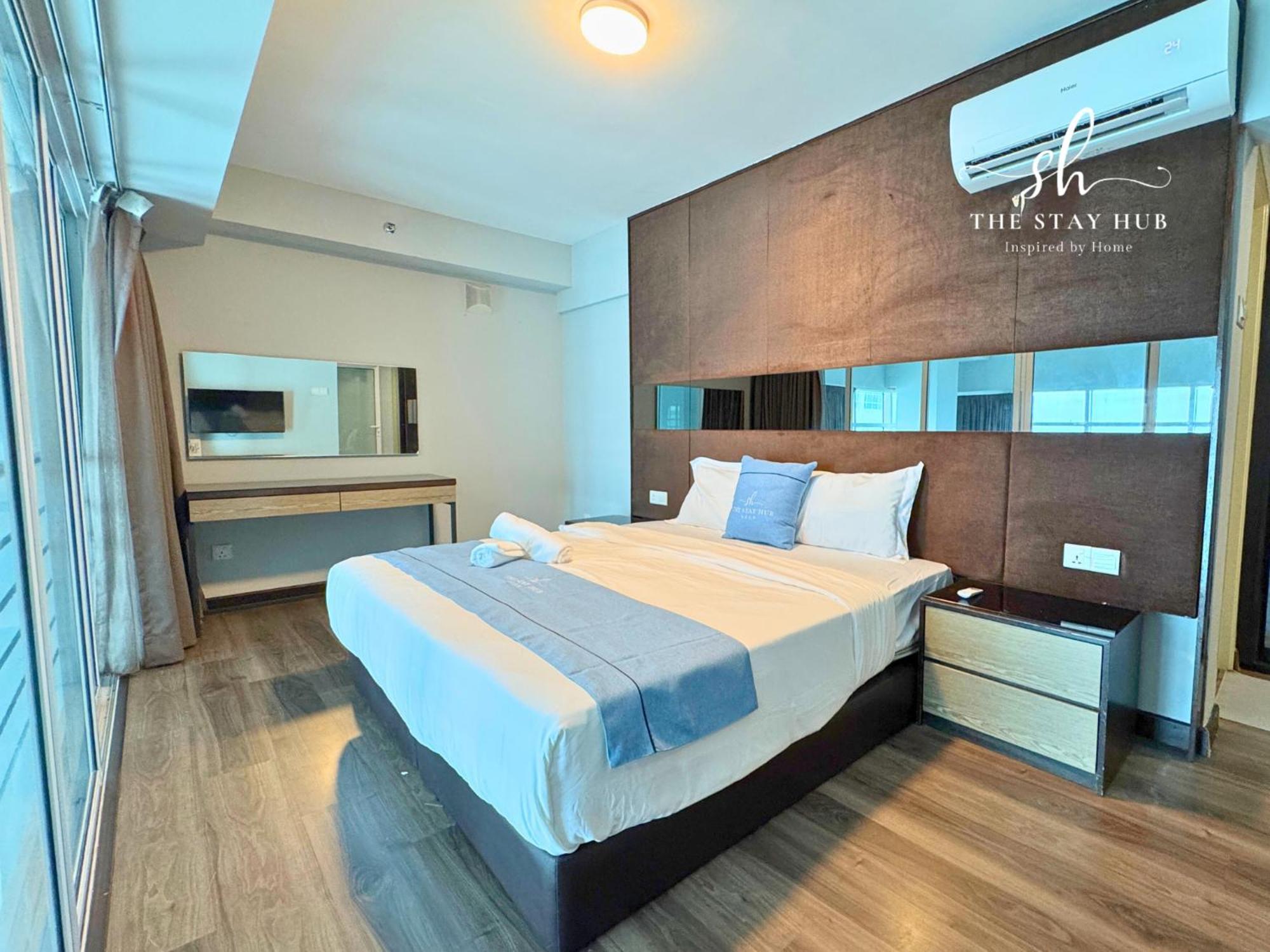 Seaview Maritime Suites, Penang George Town, Karpal Singh Drive-free Parking By The Hub Pangsapuri