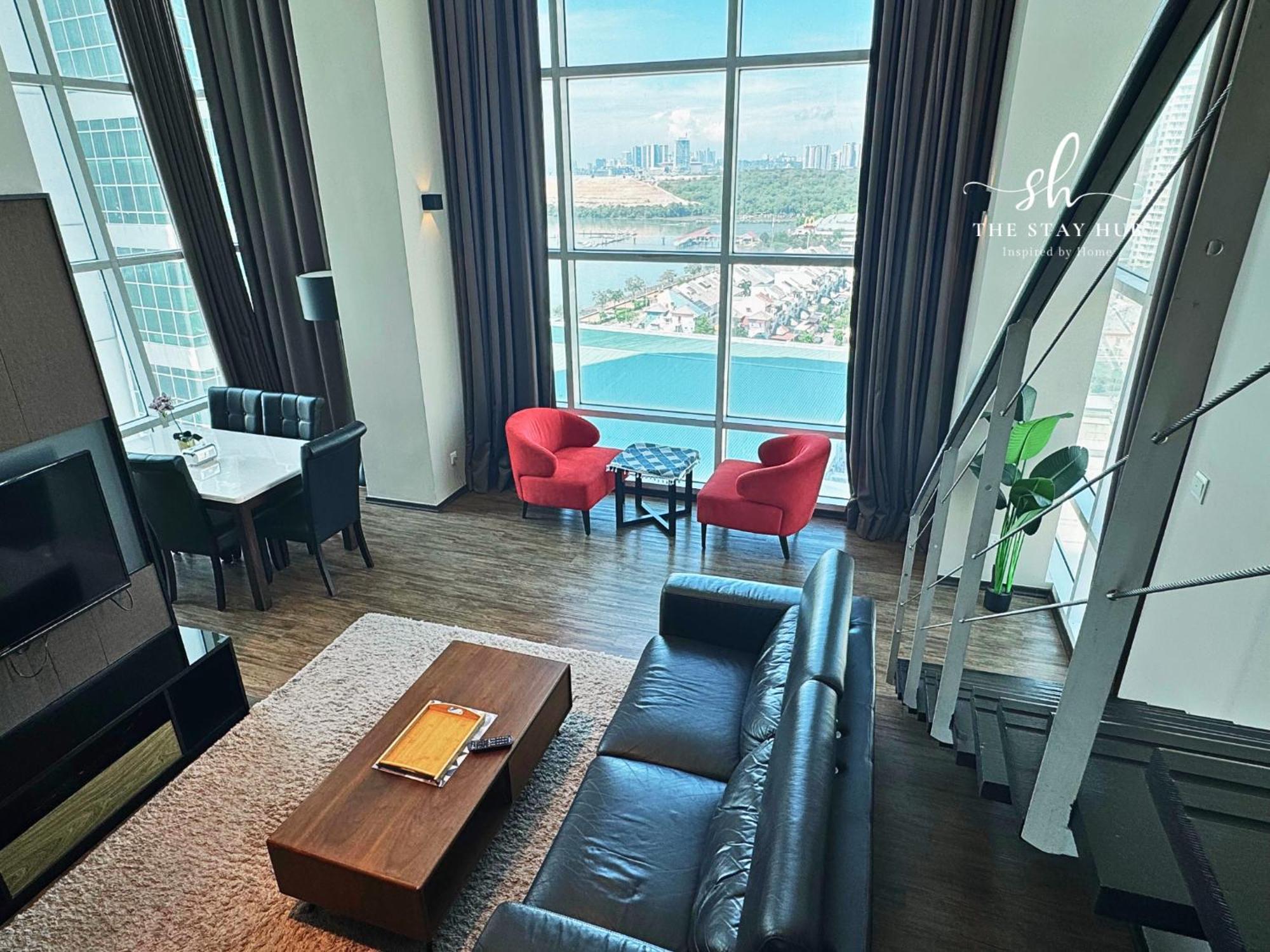 Apartment Seaview Maritime Suites, Penang George Town, Karpal Singh Drive-free Parking By The Hub *