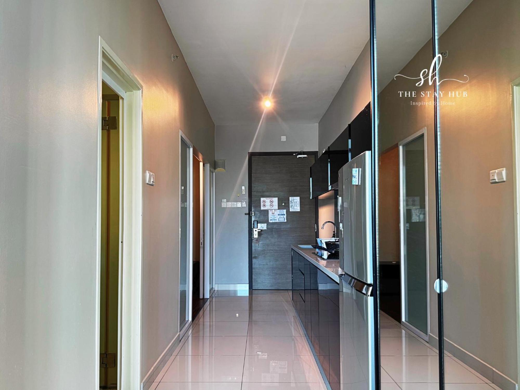 Apartment Seaview Maritime Suites, Penang George Town, Karpal Singh Drive-free Parking By The Hub *