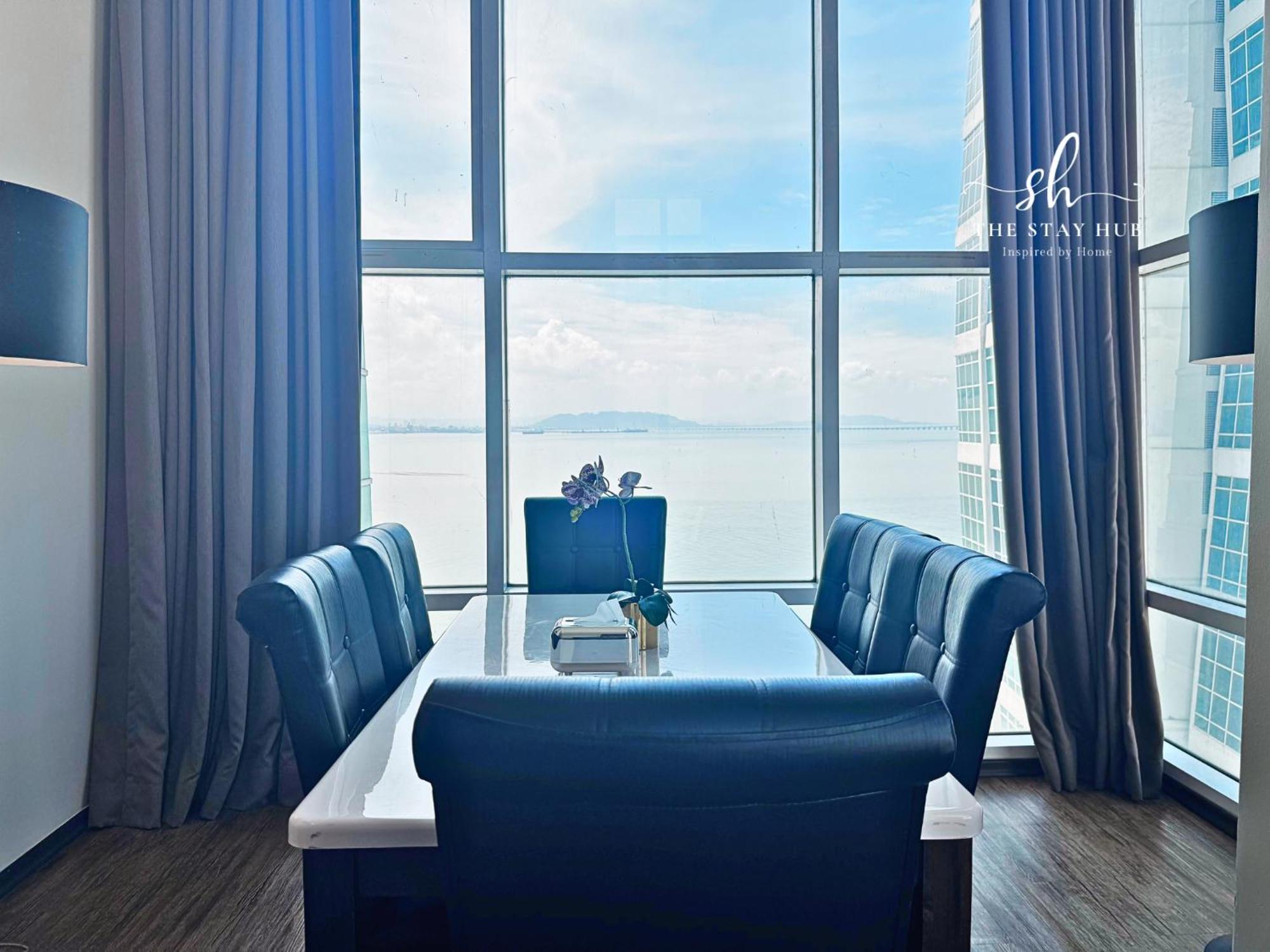 Seaview Maritime Suites, Penang George Town, Karpal Singh Drive-free Parking By The Hub Apartment