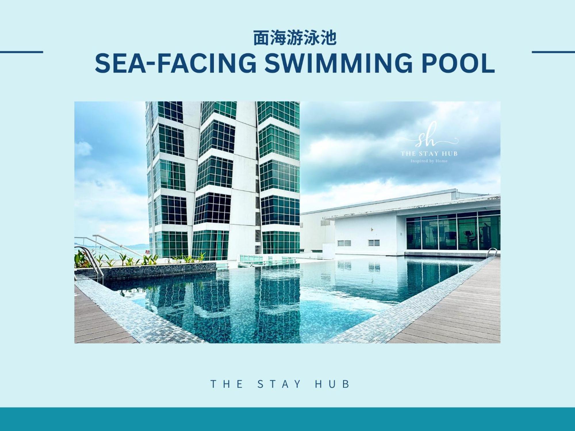 Seaview Maritime Suites, Penang George Town, Karpal Singh Drive-free Parking By The Hub Apartment *