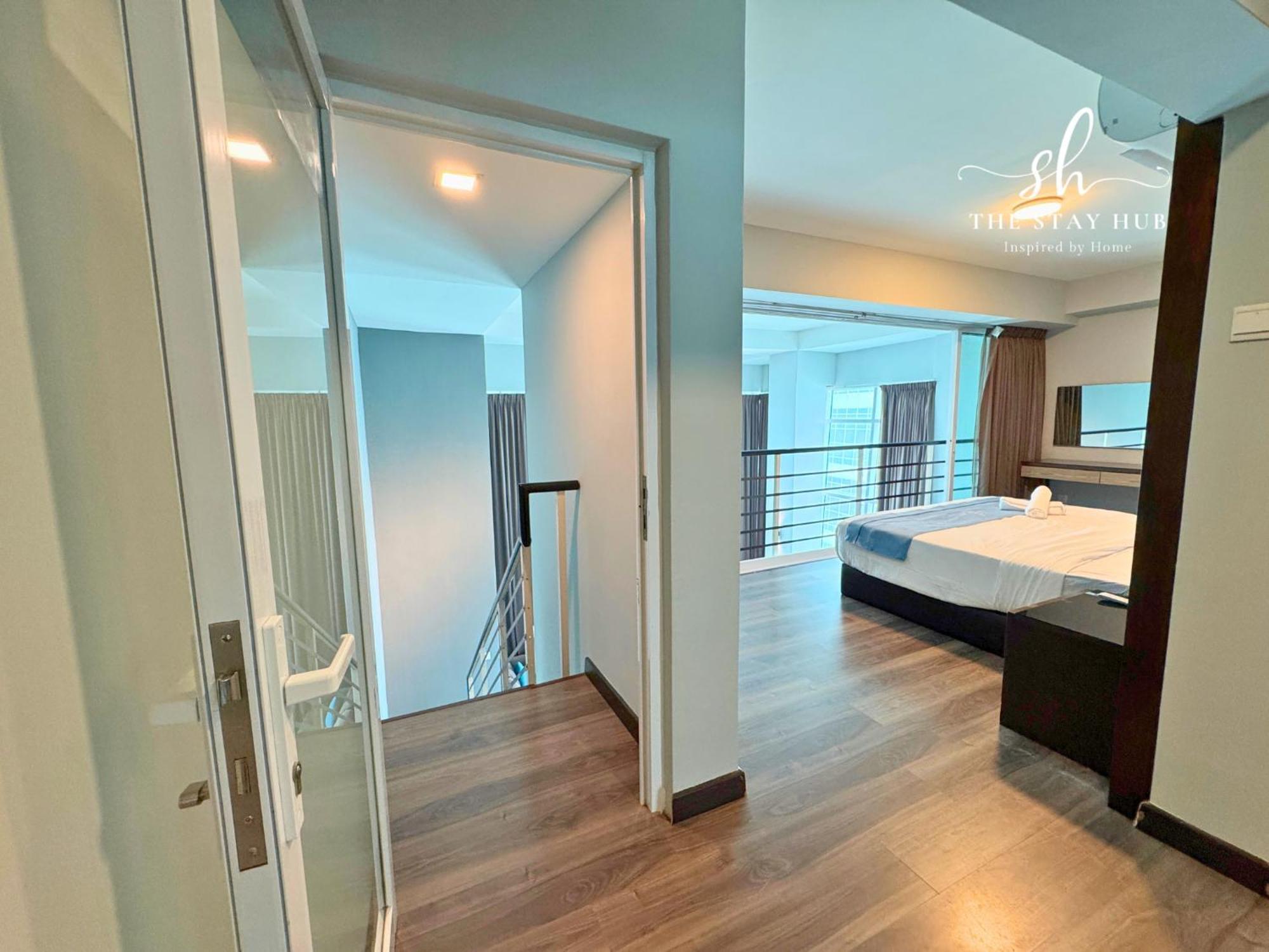 Apartment Seaview Maritime Suites, Penang George Town, Karpal Singh Drive-free Parking By The Hub *